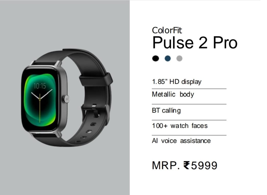 noise colorfit pulse 2 pro
